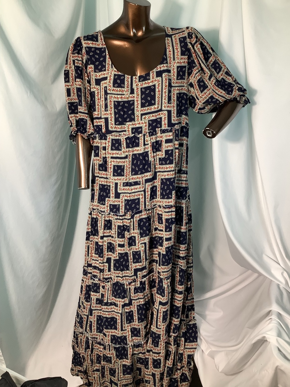 Natural Life tiered Maxi Dress - Large